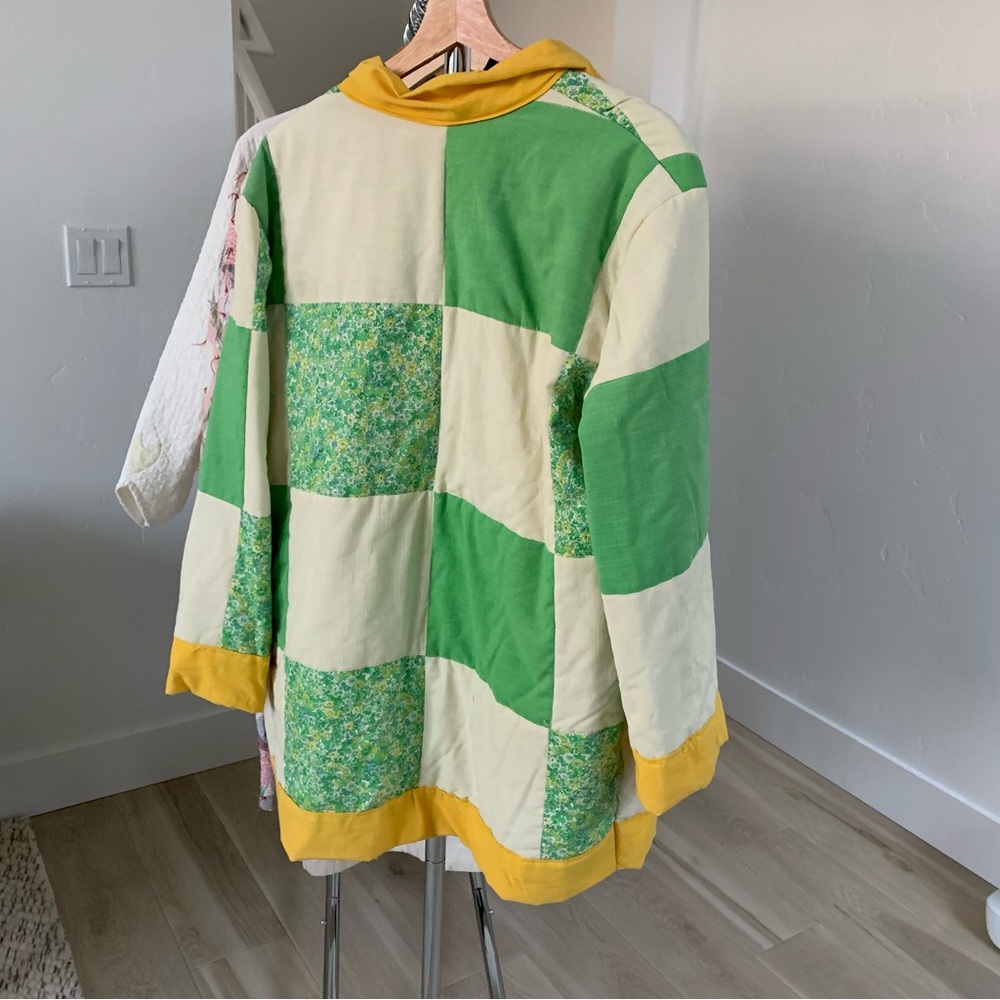 Colorful Patchwork Quilted Jacket - Picture 2 of 7